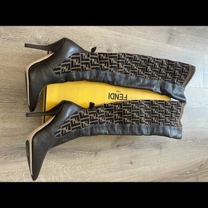 Over the Knee Fendi Boots